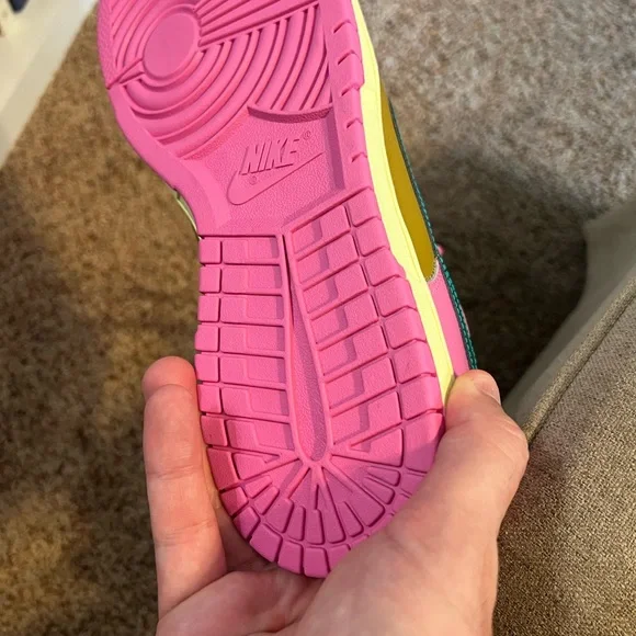 Womens nike dunk low pg QS (FN2721 600) no box size 12 - Picture 6 of 6